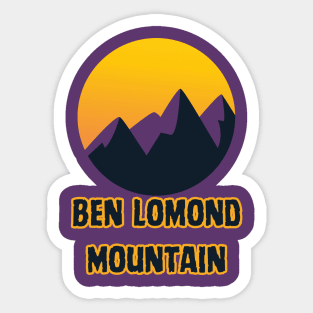 Ben Lomond Mountain Sticker